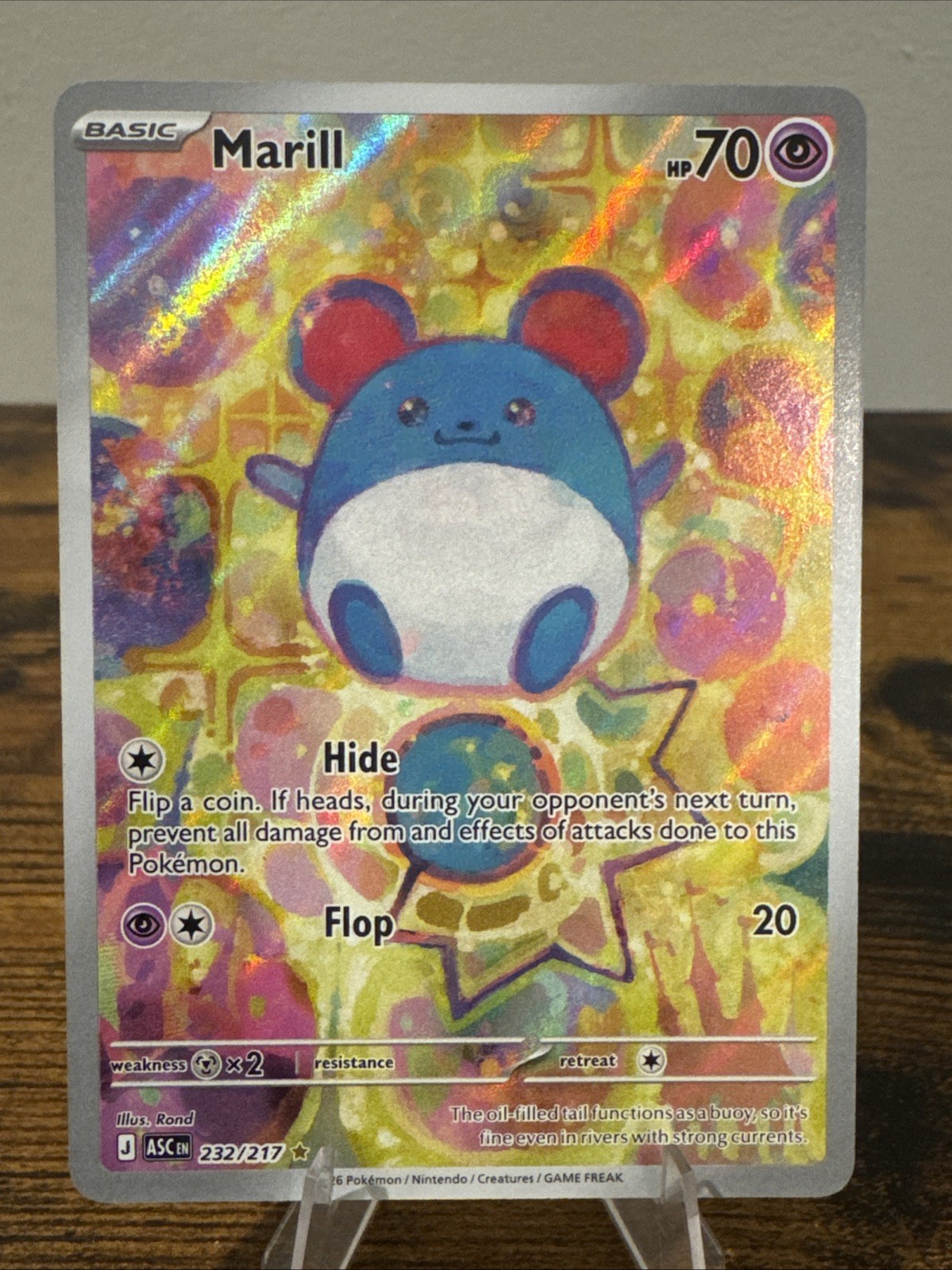 Marill 232/217 Me: Ascended Heroes Holo