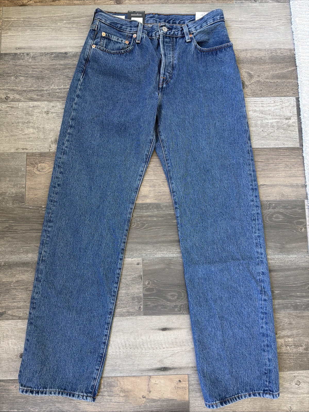 NWT Levis 501 90s Straight Leg Jeans Womens Size 27x32 Shout Out Stone New 98