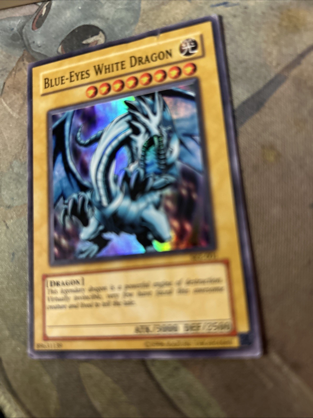Konami Yu-Gi-Oh TCG Blue-Eyes White Dragon SKE-001 Unlimited Foil Ultra Rare