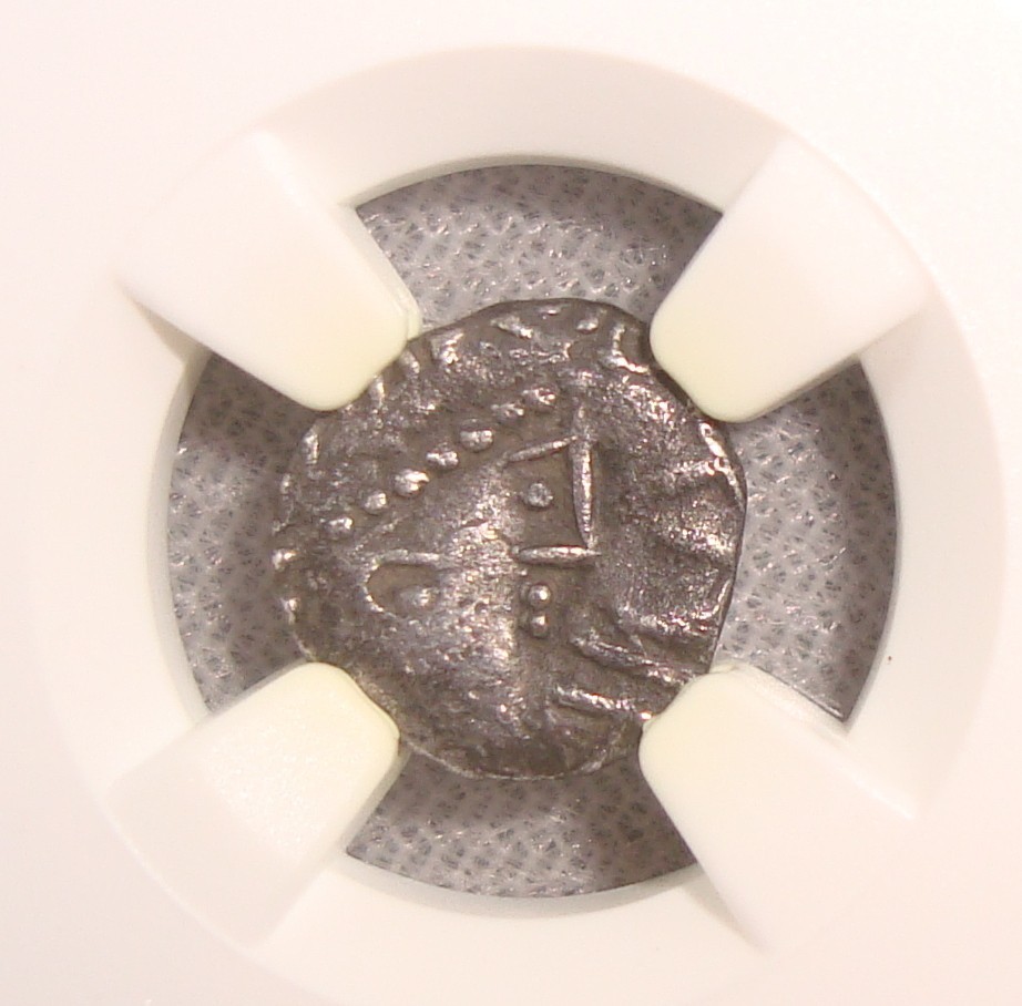 680-710 England, Anglo-Saxon Sceat NGC XF45 680-710 England, Anglo-Saxon Sceat NGC XF45