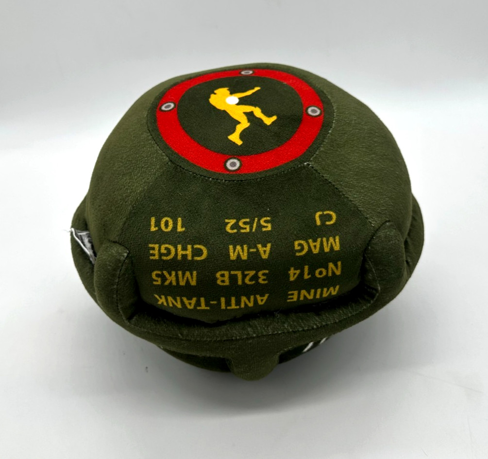 Rare 2012 Microsoft HALO Plush GRIFBALL UNSC Army Green ROOSTER TEETH