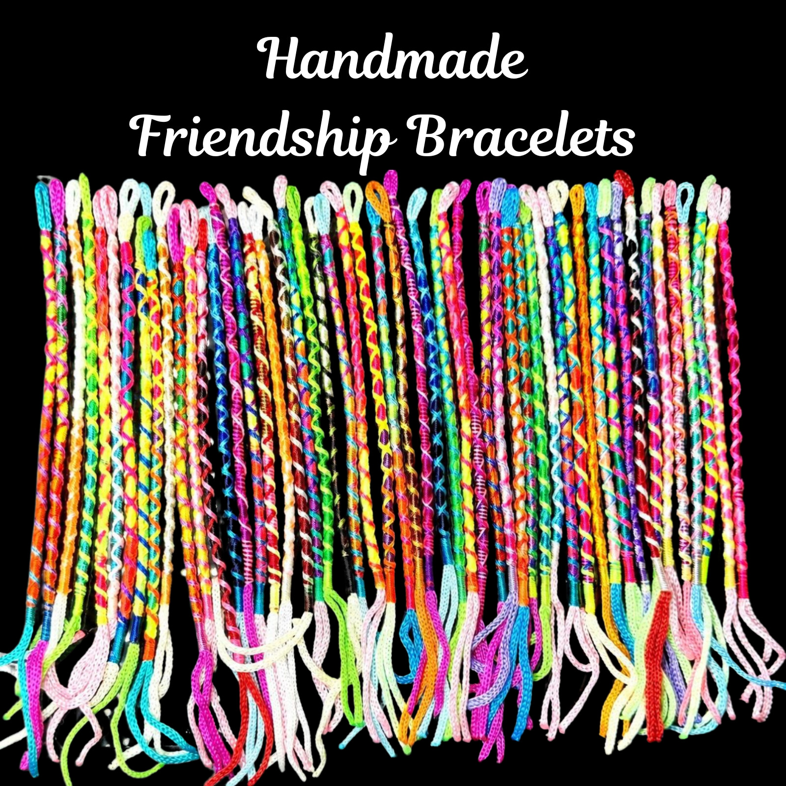 PERUVIAN FRIENDSHIP BRACELETS WHOLESALE Lot Handmade 25 pc USA Seller