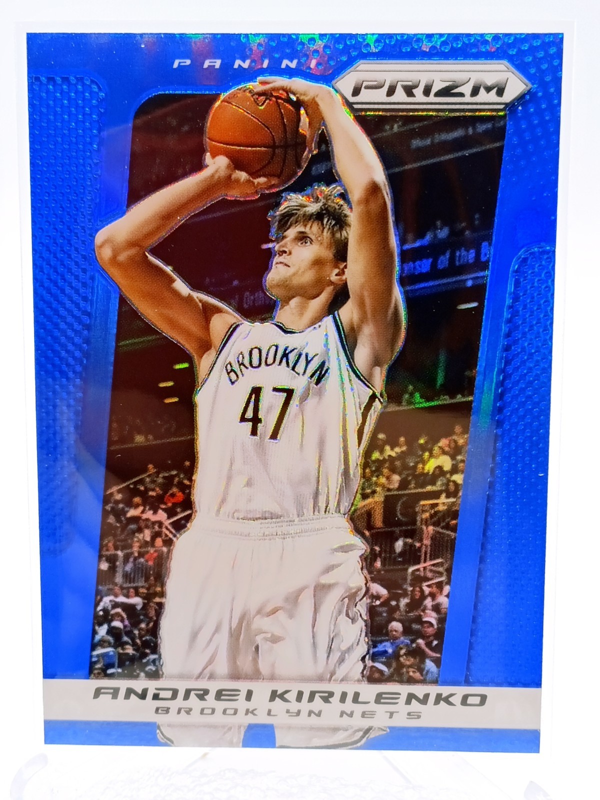 2013-14 Panini Prizm - Andrei Kirilenko #153 Blue Prizm