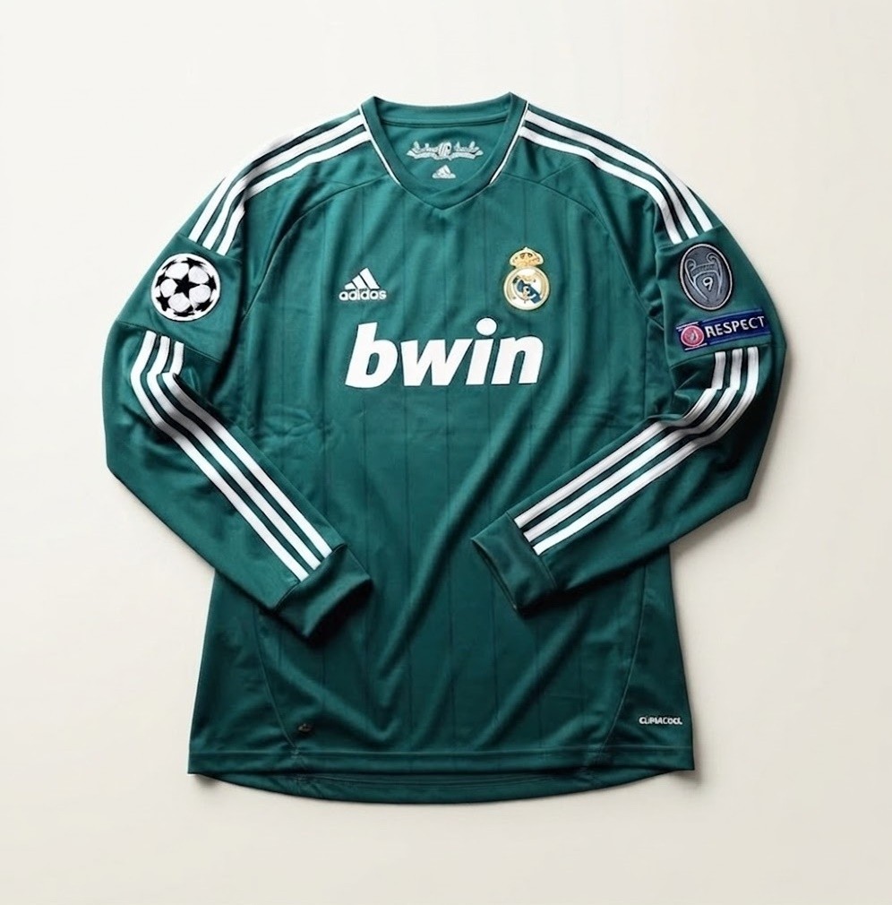 Real Madrid 2012-13 Third Green Champions League Jersey - Ronaldo #7