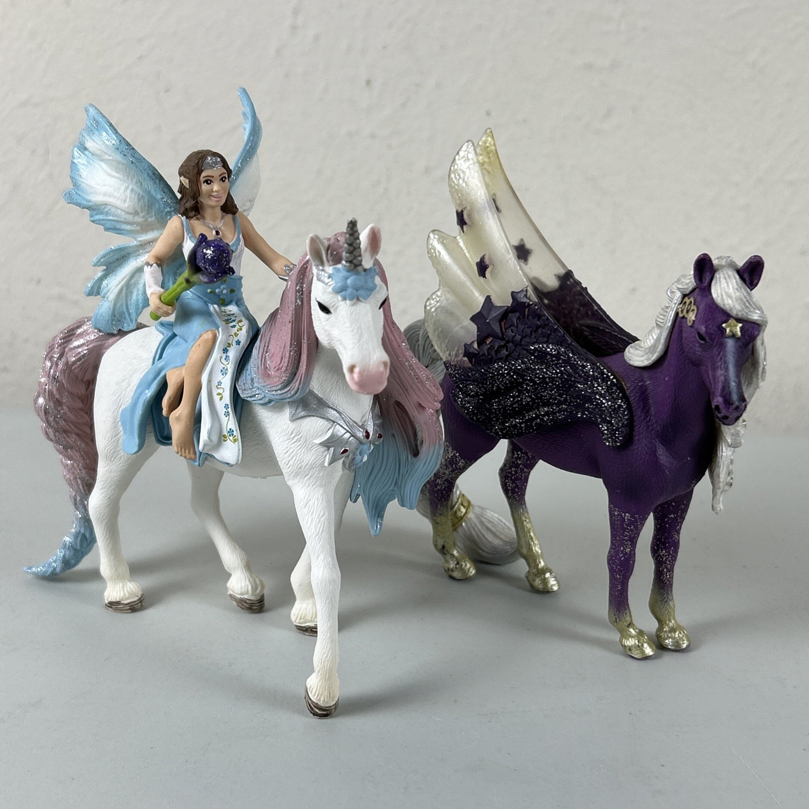 Schleich Horses Bayala 70569 & 70579 Fairy lot of 2