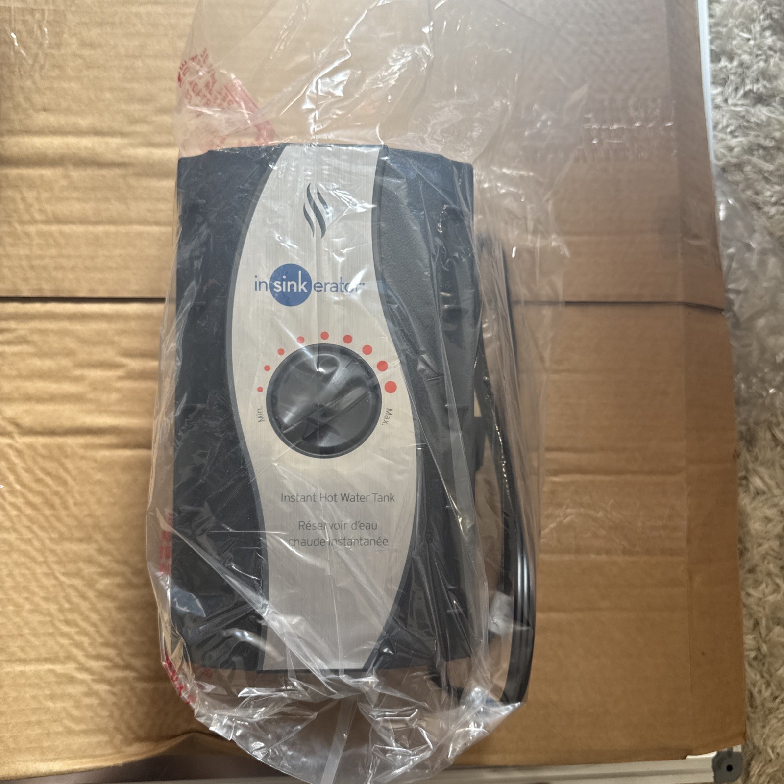 InSinkErator HWT-00 Instant Hot Water Tank. NEW 