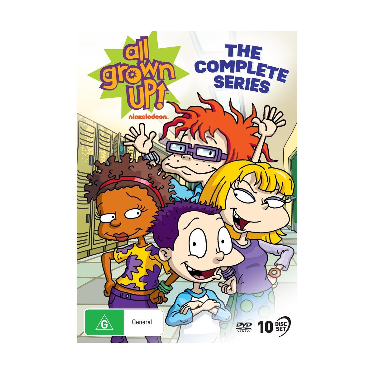 All Grown Up - Complete Series 1-5 Collection Reg Free [DVD] Rugrats Nickelodeon