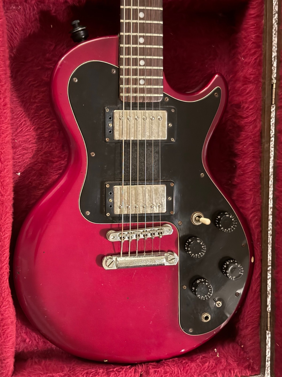 Vintage Gibson Sonex 180 Custom Guitar with Case