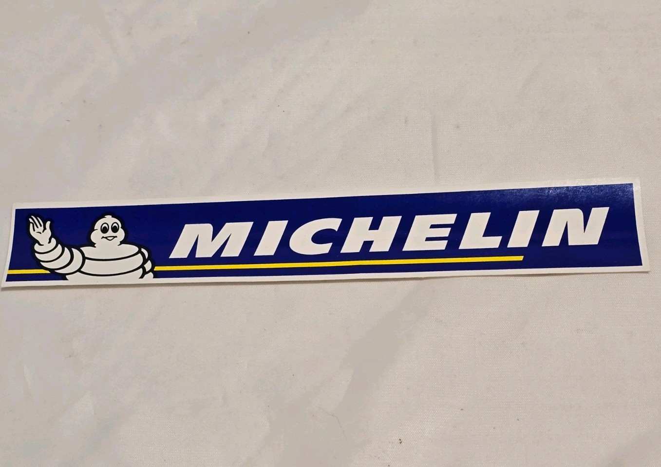 Vintage Michelin Tire Advertising Sticker Decal