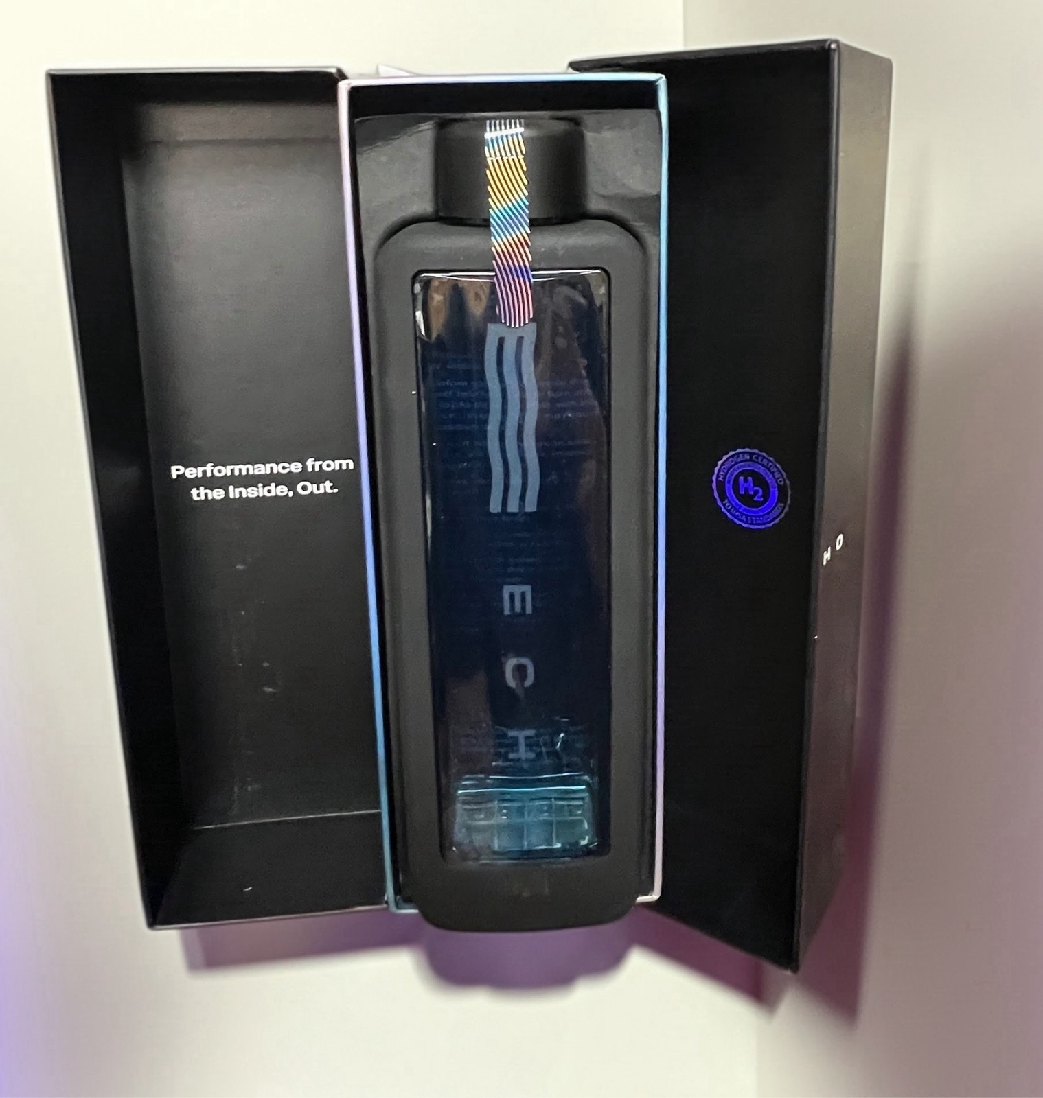 Echo Flask Hydrogen Water Bottle SPE/PEM Generator 12oz H2 Infuser