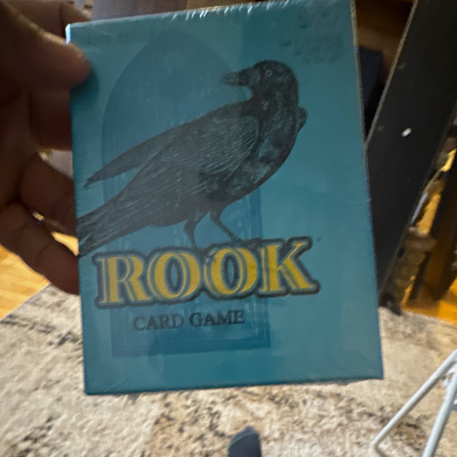 Parker Brothers Rook Card Game Blue Box Complete Game, Animals Theme