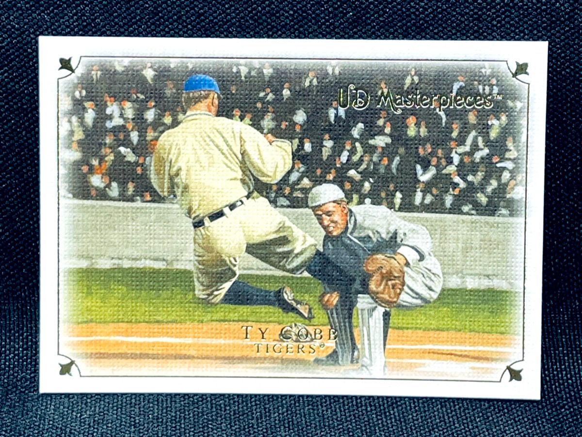2007 Upper Deck UD Masterpieces Baseball - TY COBB #20 - DETROIT TIGERS