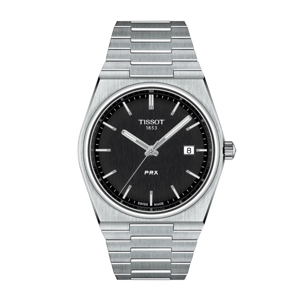 Tissot PRX 40MM Quartz Black Dial Stainless Steel Men's Watch T137.410.11.051.00