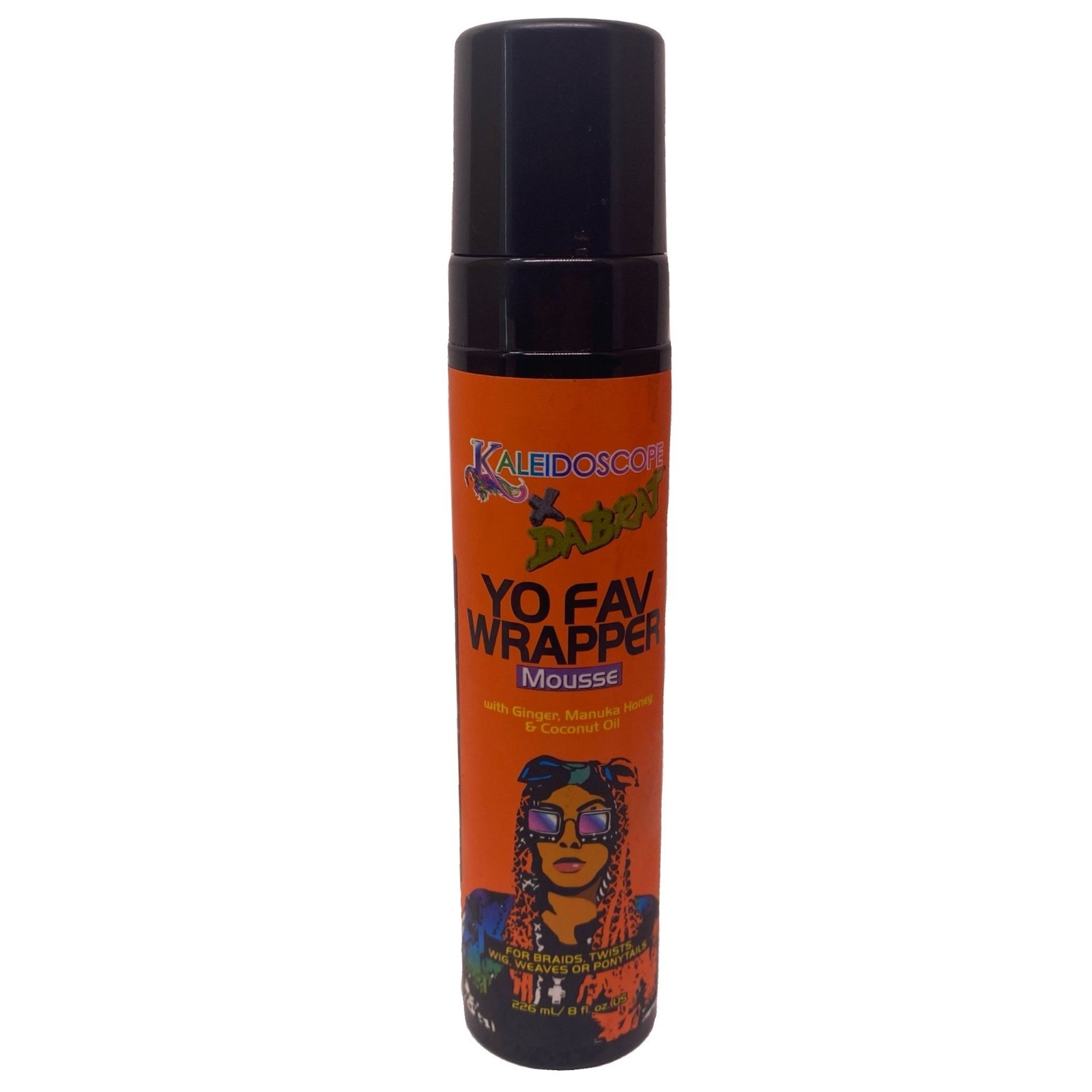 Kaleidoscope x Da Brat Yo Fav Wrapper Hair Mousse 8 fl oz New