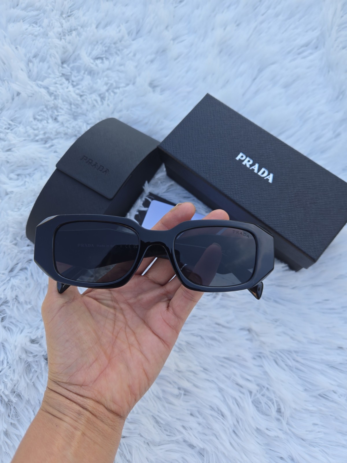 Black Prada Unisex Sunglasses