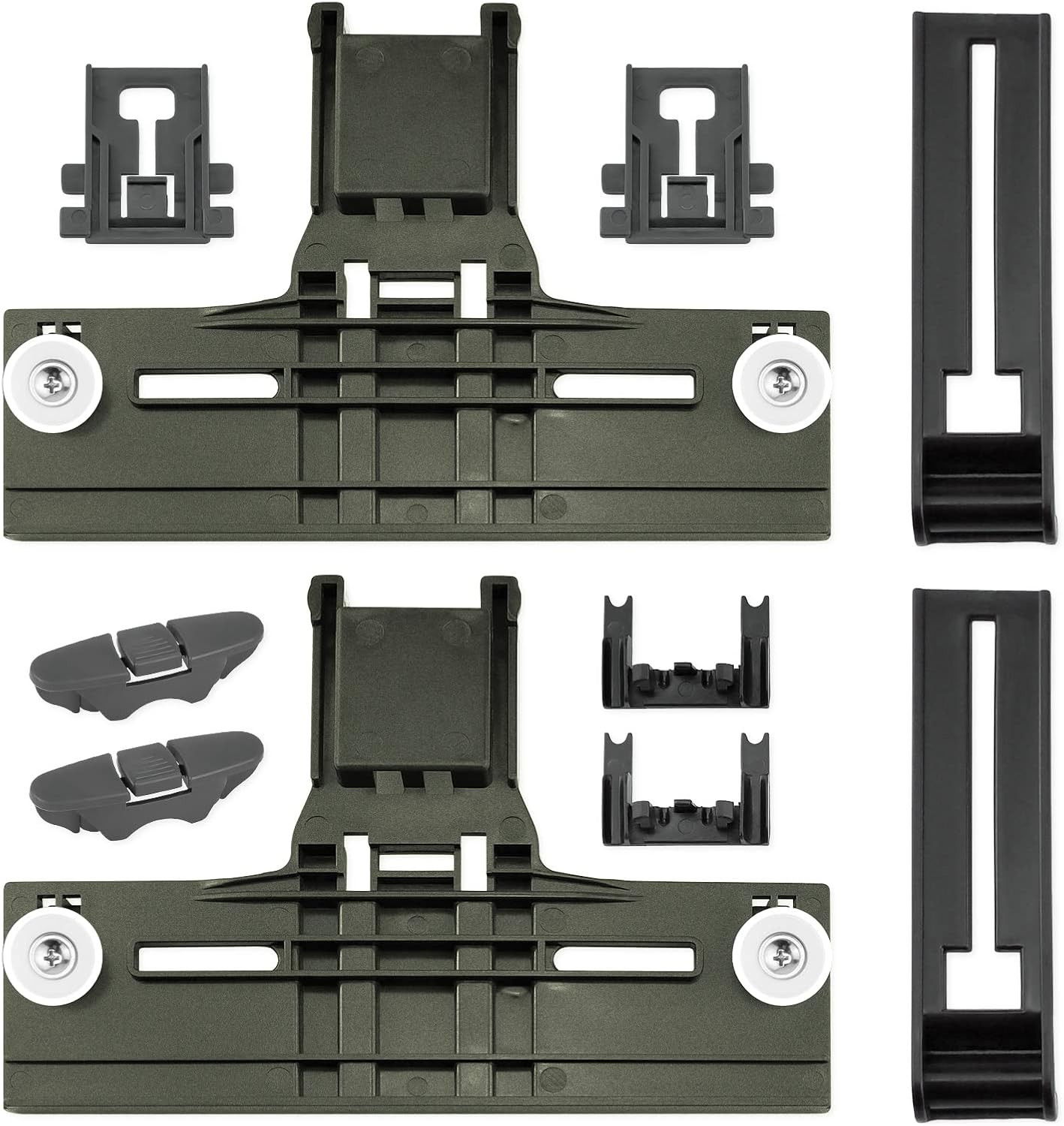Upgraded W10350376 W10350374 Dishwasher Top Rack Parts for Kenmore/Kitchenaid Upgraded W10350376 W10350374 Dishwasher Top Rack Parts for Kenmore/Kitchenaid