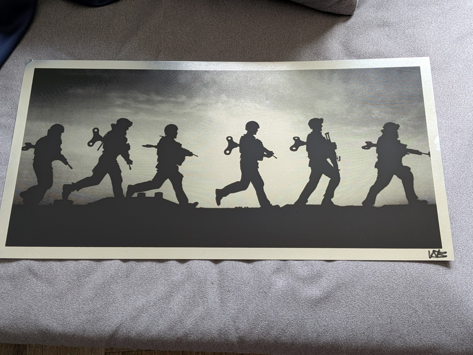Clockwork (2010) by British artist War Boutique Publisher: Pictures On Walls AP Clockwork (2010) by British artist War Boutique Publisher: Pictures On Walls AP
