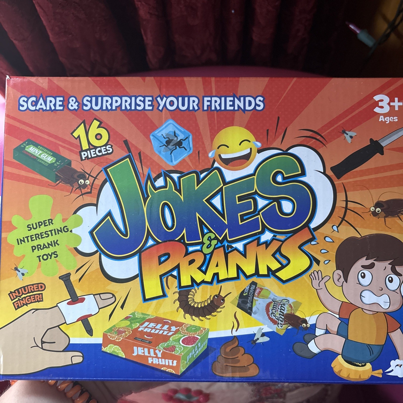 ALLROAD Prank Kit-Pranks for Kids-Joke Box-Ultimate Gift Set fun silly 
