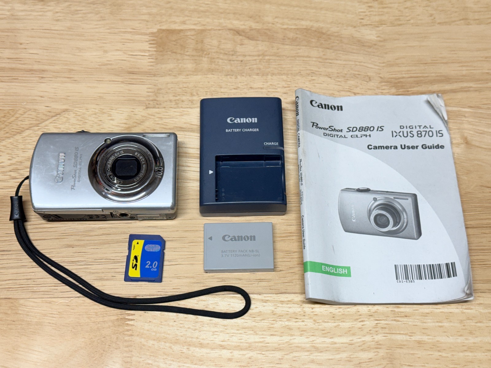 Canon PowerShot SD880 IS ELPH 10 MP Digital Camera