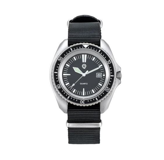 German Special Forces Style Military Divers Watch - steel finish German Special Forces Style Military Divers Watch - steel finish