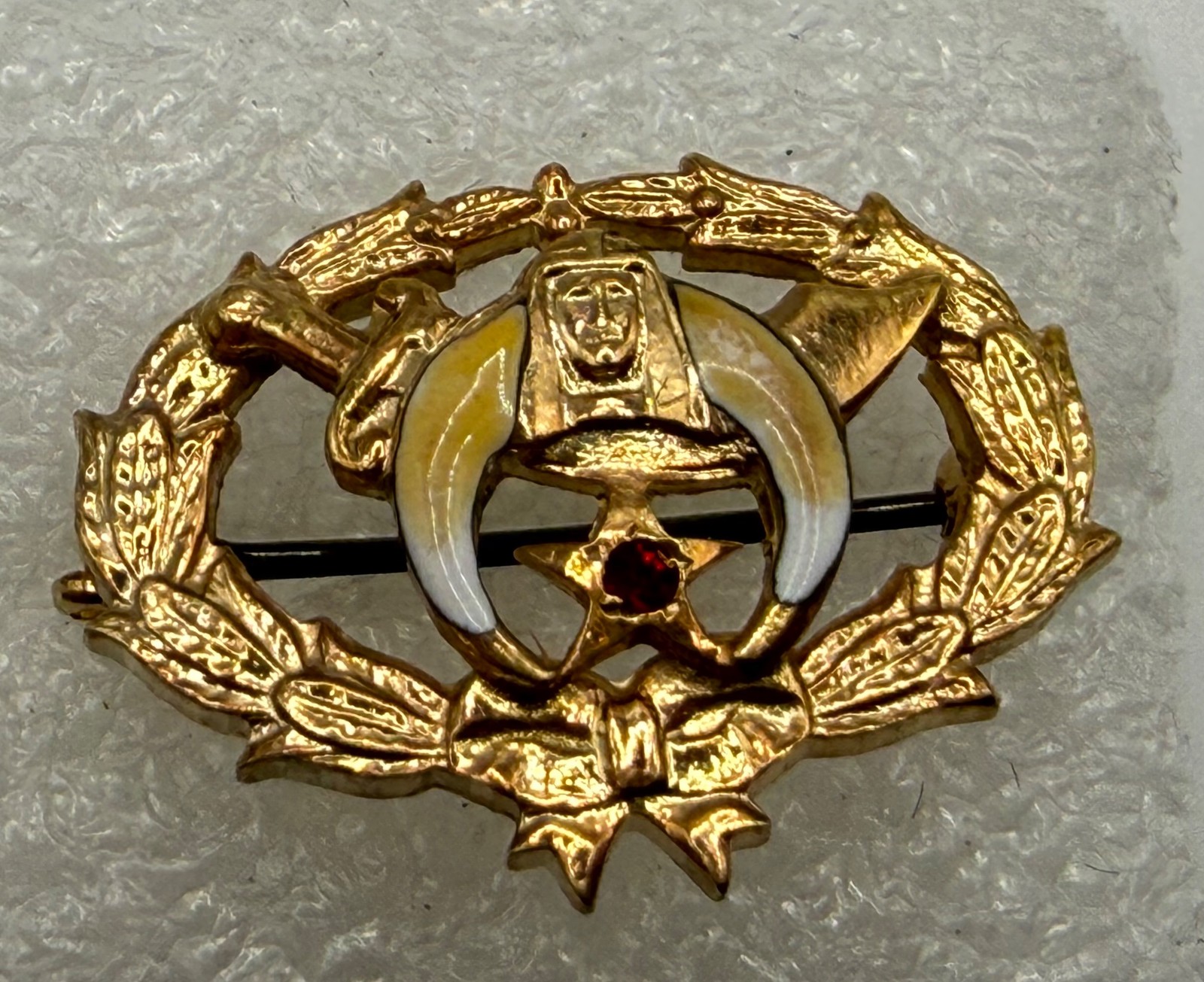 Vintage Shriners International Masonic Gold Tone Pin Brooch Lapel Vintage Shriners International Masonic Gold Tone Pin Brooch Lapel