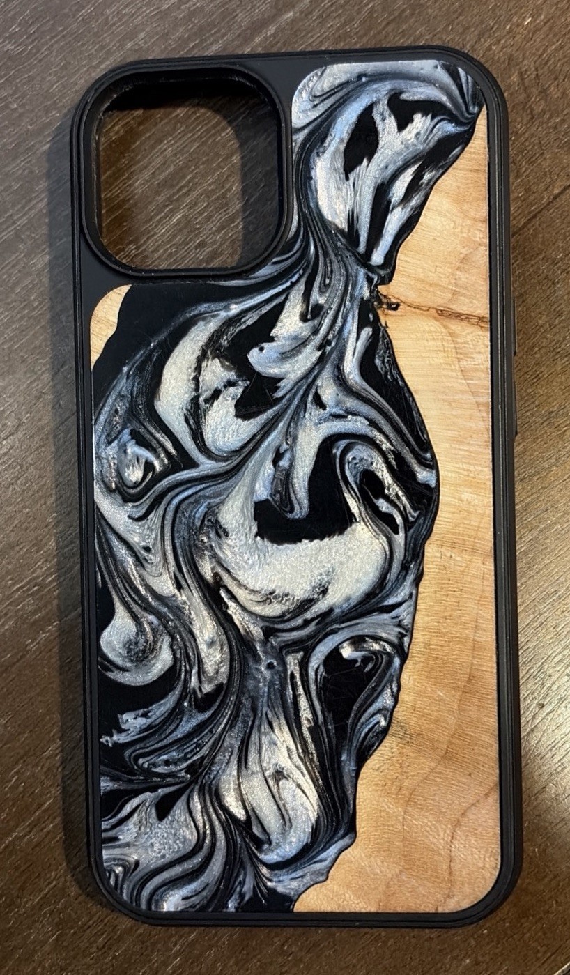 iPhone 14 Carved Phone Case Resin Handmade Limited Edition iPhone 14 Carved Phone Case Resin Handmade Limited Edition