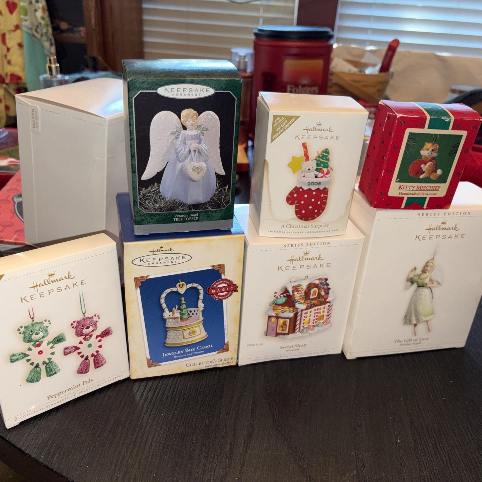 Hallmark Christmas Tree Ornament Lot Of 7 Hallmark Christmas Tree Ornament Lot Of 7