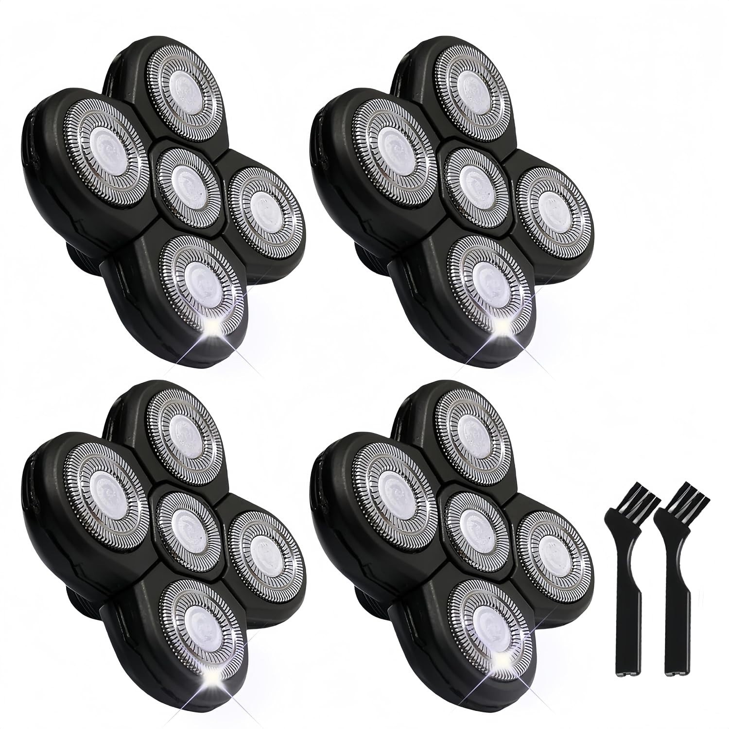 4-PACK Replacement Blades for Freebird Flex Head Shaver Rotary Blade Cartridge