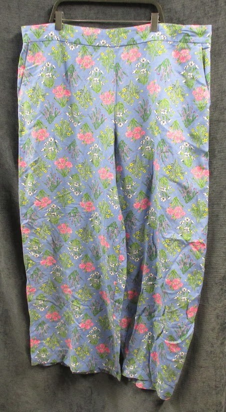 Loft Fluid Wide Leg Pants Floral MSRP $69.95 | Women\'s Size XL
