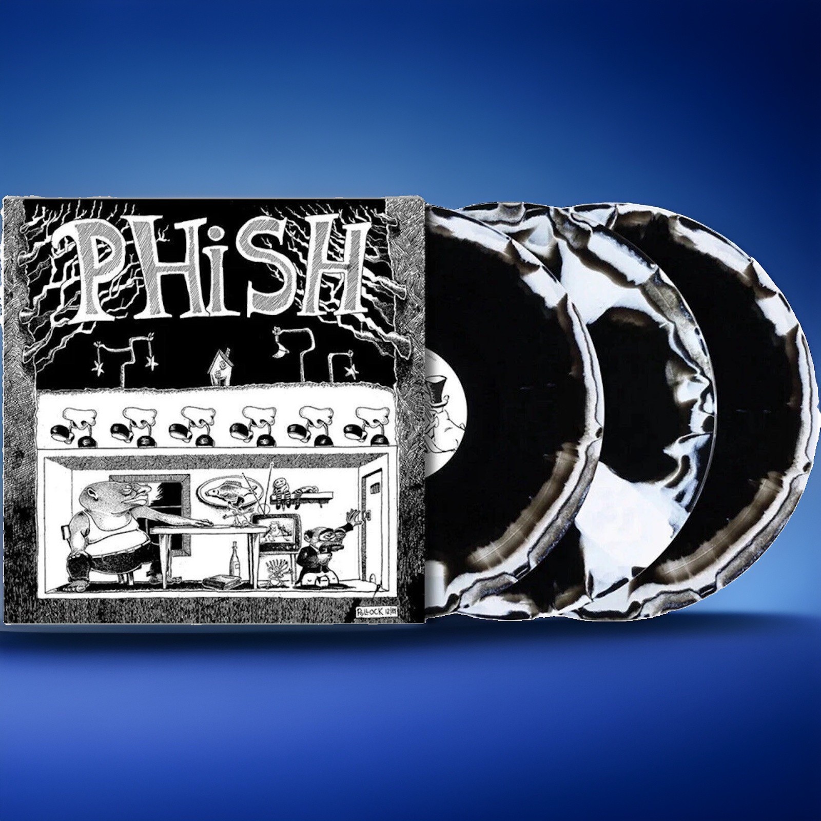 Phish ~ Junta - Black & White Swirl Colored Vinyl 3LP (New/Sealed)