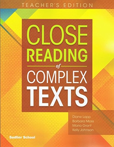 Sadlier Close Reading of Compl - GOOD