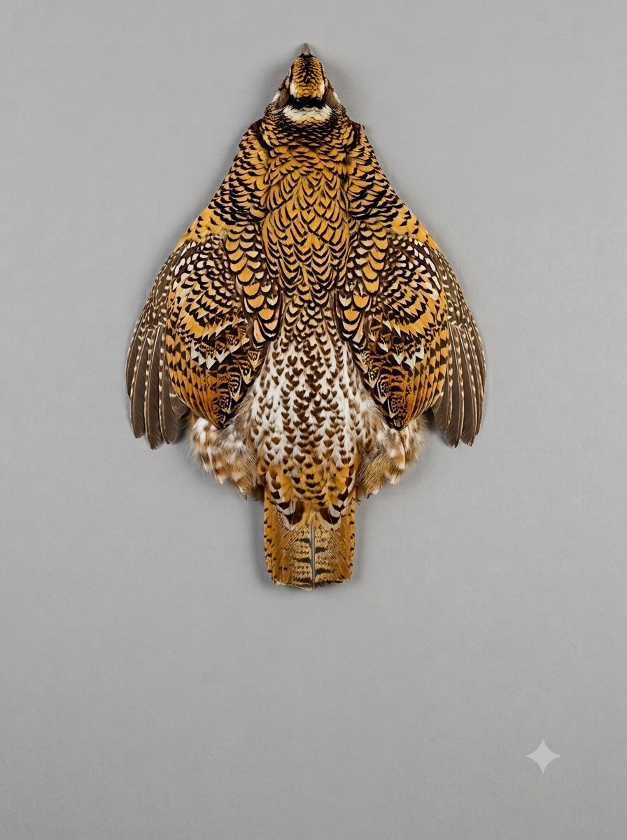 Reeves's Pheasant Body Skin Premium Grade Feather Cape for Fly Tying & Crafts Reeves's Pheasant Body Skin Premium Grade Feather Cape for Fly Tying & Crafts