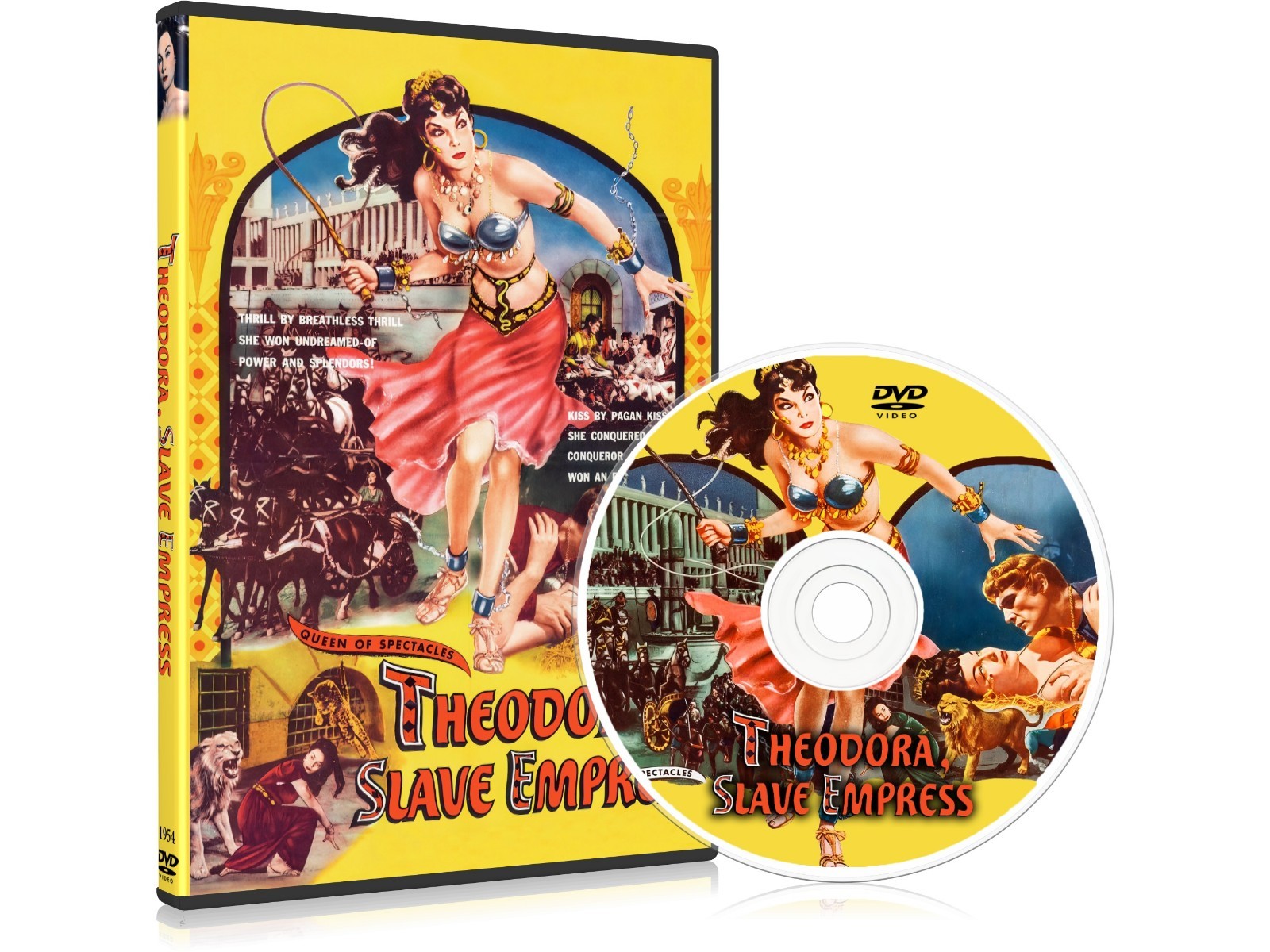 Theodora, Slave Empress (1954) English Dubbed Adventure, Drama, Romance DVD