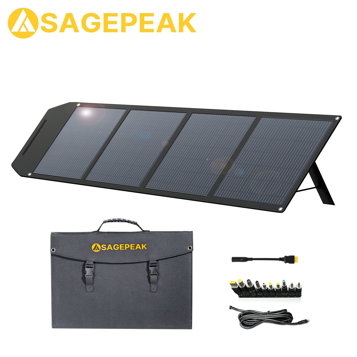 200W 300W 400W 500W Solar Panel Foldable Portable for Power Stations and Camping
