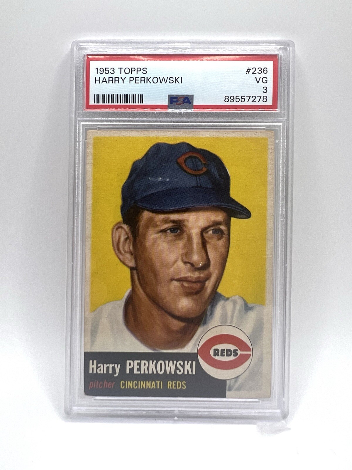 1953 Topps - High # #236 Harry Perkowski - PSA 3