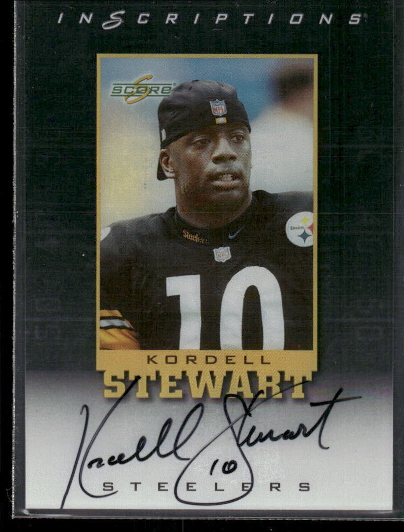 1999 Score Supplemental #KS10 Kordell Stewart AU Pittsburgh Steelers
