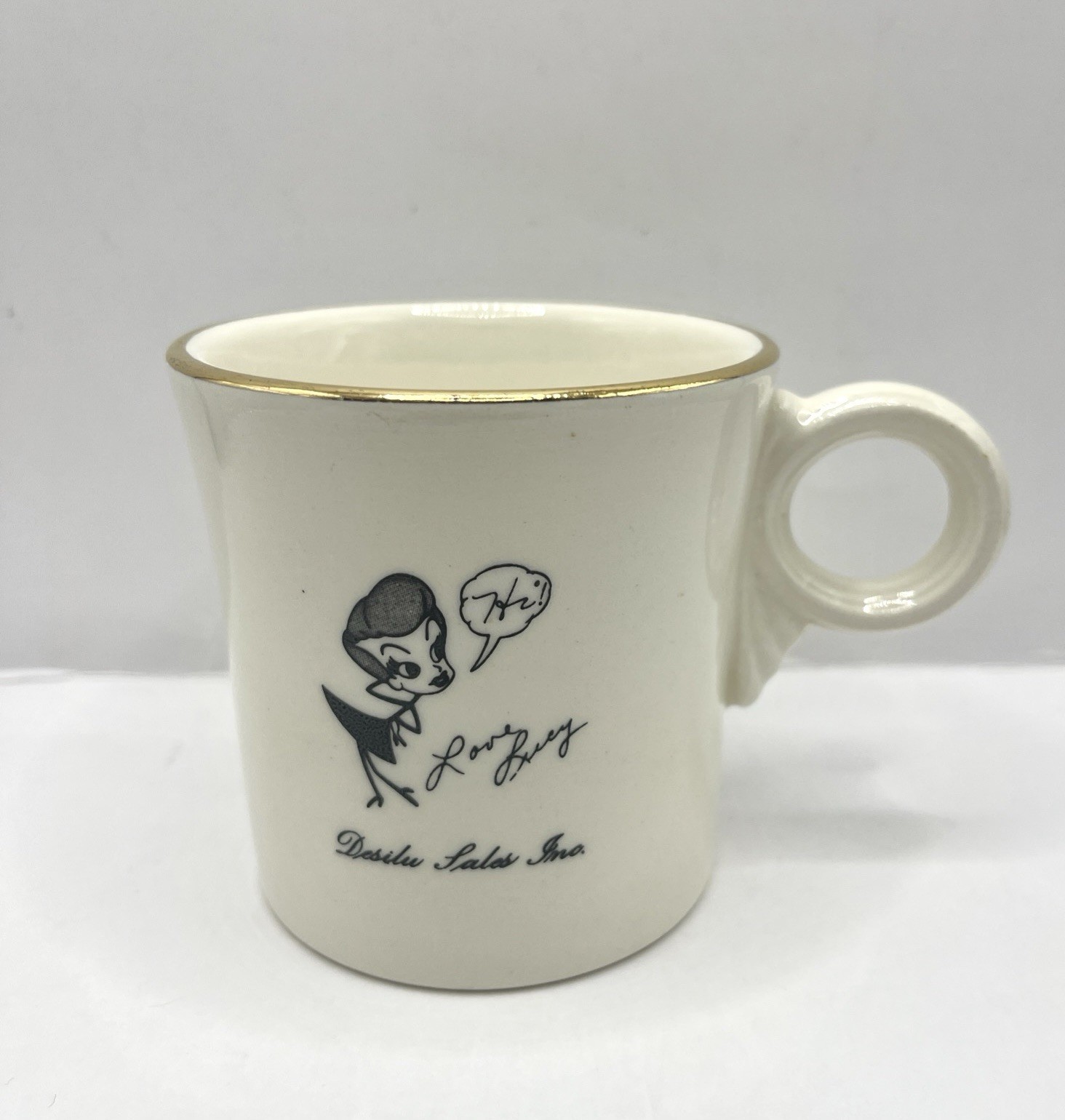 RARE I Love Lucy 50\'s Desilu Sales Inc. Promotional Mug