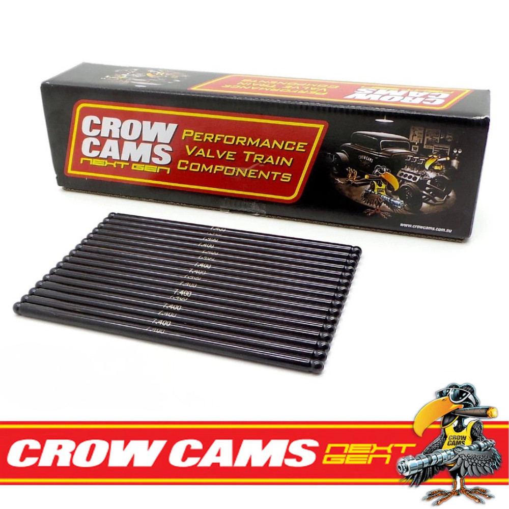 Crow Cams Chrome Moly Pushrods x16 7.400\
