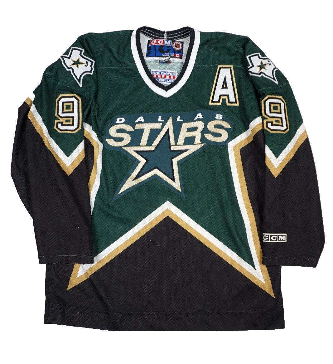Vintage Dallas Stars CCM Jersey Large Mens Green Maska Air Knit Modano Green 90s Vintage Dallas Stars CCM Jersey Large Mens Green Maska Air Knit Modano Green 90s