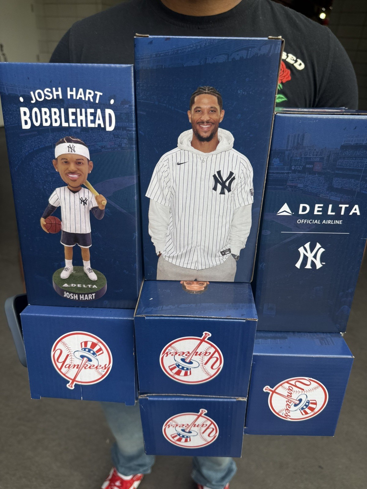 2026 New York Yankees New York Knicks Josh Hart Bobblehead SGA 9/25/26