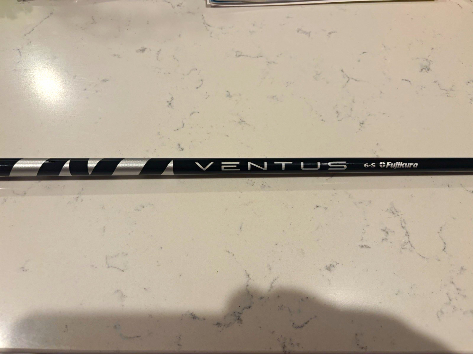 Fujikura Ventus Black 6-S Stiff Graphite Driver Shaft 45 inches with Velocore Fujikura Ventus Black 6-S Stiff Graphite Driver Shaft 45 inches with Velocore