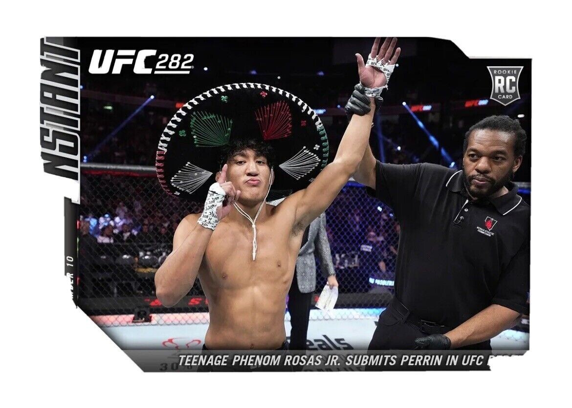 Raul Rosas Jr RC 2022 Panini Instant UFC Debut Card Rookie Base Raul Rosas Jr RC 2022 Panini Instant UFC Debut Card Rookie Base