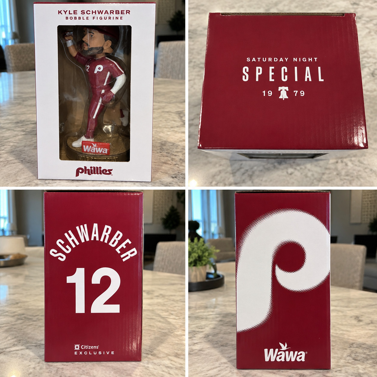 Phillies Bobblehead SGA 8/21/26 Kyle Schwarber Saturday Night Special Variant 