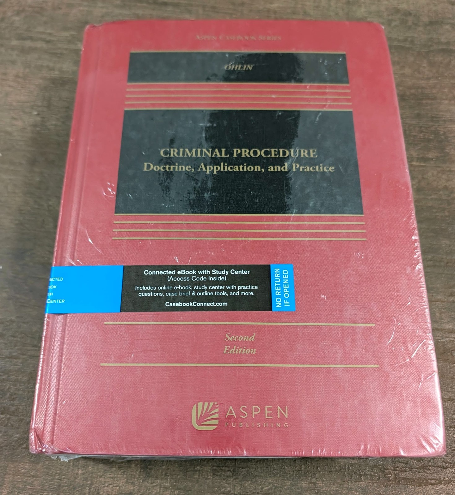 Ohlin Criminal Procedure 2nd Ed NEW Sealed 9798886143133 Aspen