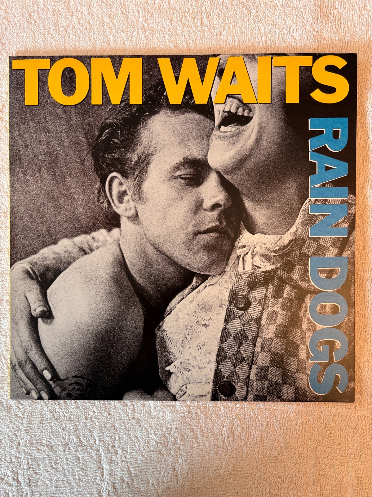 Tom Waits Rain Dogs vinyl cat# 207 085-620 1985 EU Original EX/EX