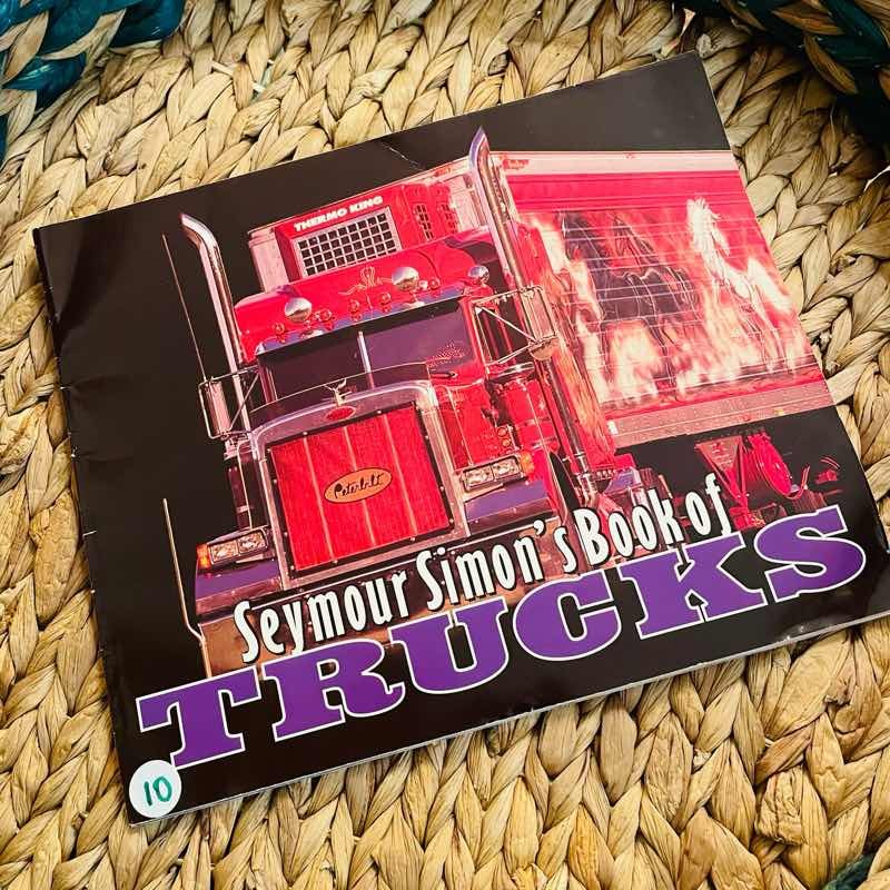 ✅Seymour Simon\'s Book of Trucks: A Fun Nonfiction Vintage Picture Book #️⃣10 ✅Seymour Simon\'s Book of Trucks: A Fun Nonfiction Vintage Picture Book #️⃣10