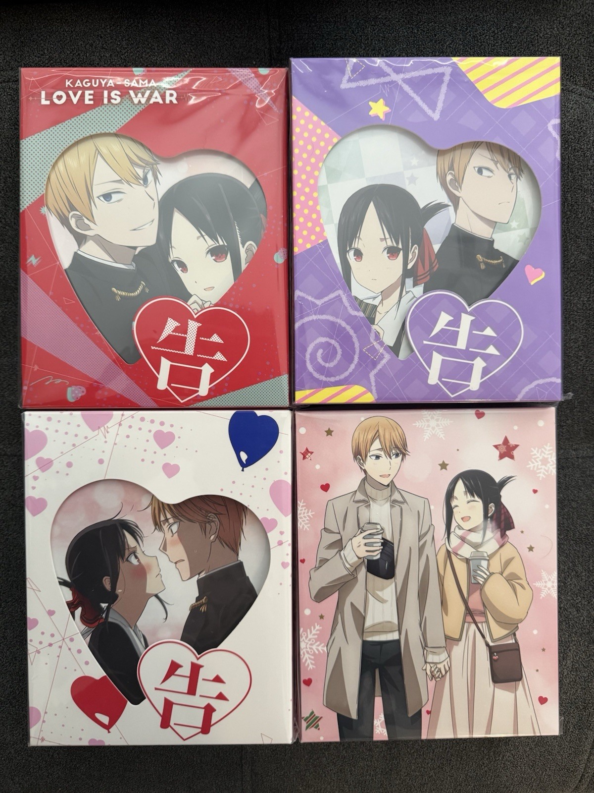 Kaguya-Sama: Love Is War - Seasons 1-3 & Movie Aniplex New Sealed Blu-Rays