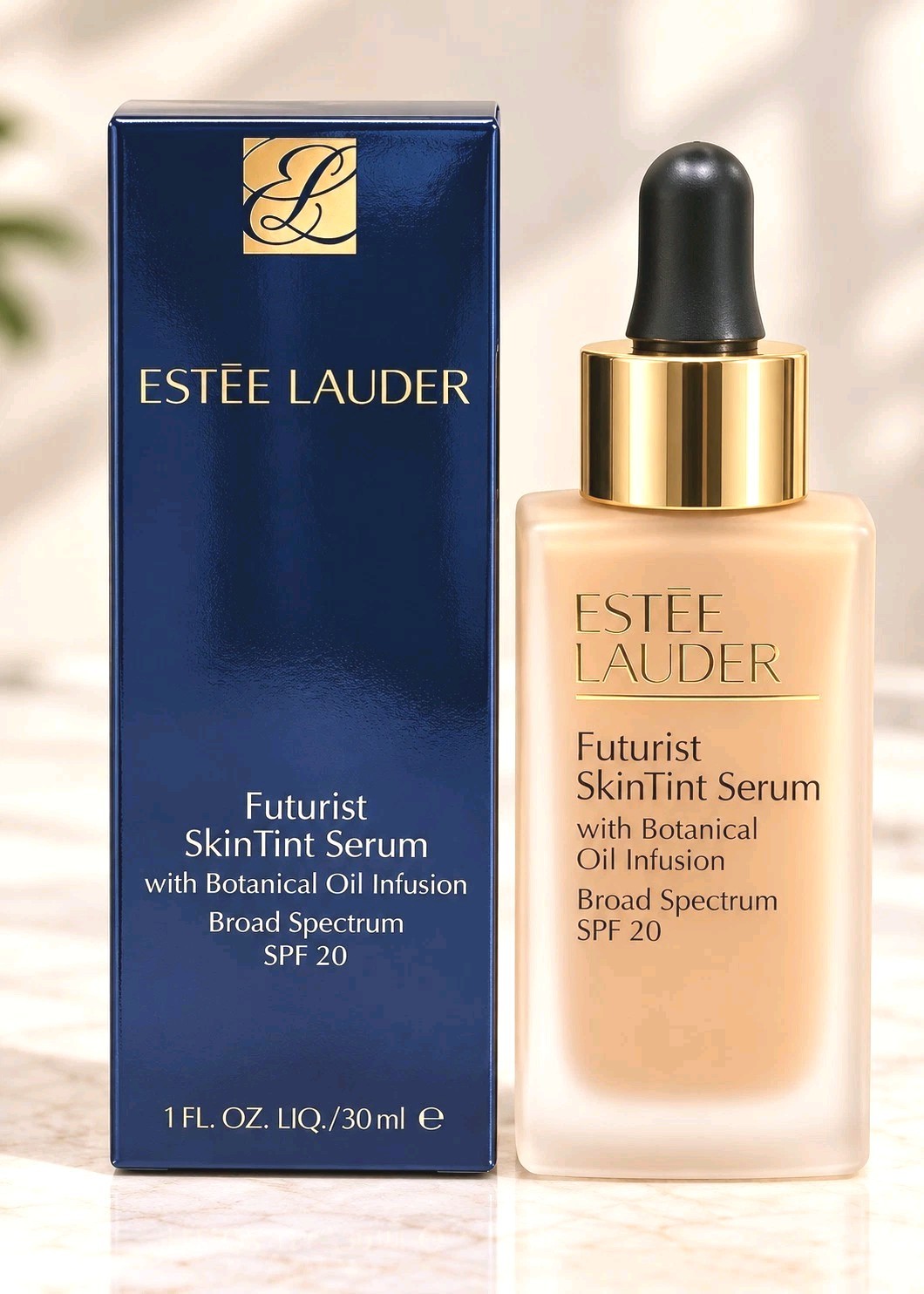 ESTĒE LAUDER Futurist Skin Tint Serum Foundation - 3N2 Wheat SPF 20- 1oz / 30ml 