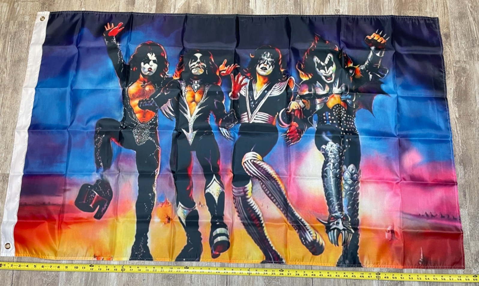 KISS DESTROYER FLAG BANNER (3\' x 5\') US SELLER KISS DESTROYER FLAG BANNER (3\' x 5\') US SELLER