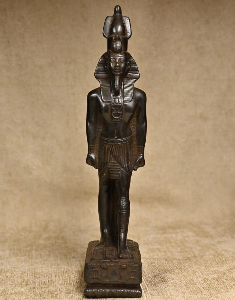 Authentic Ancient Egyptian Antique Rare King Ramses II Statue Figurine BC